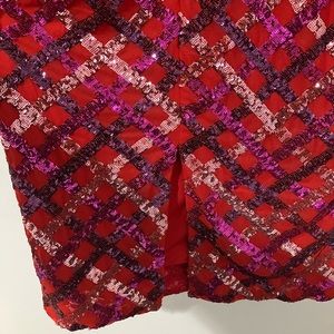 Amazing red Sequin dress